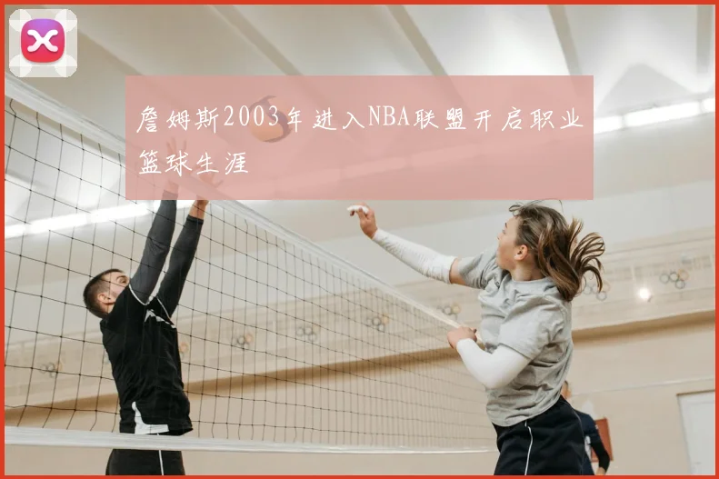 詹姆斯2003年进入NBA联盟开启职业篮球生涯